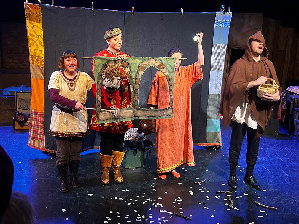 Cast of last year's King Wenceslas